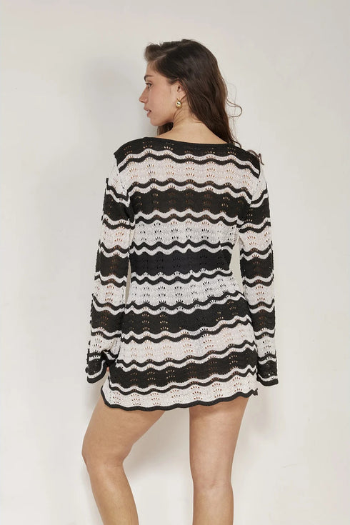 Gottex Beach Life Gali Crochet Mini Dress