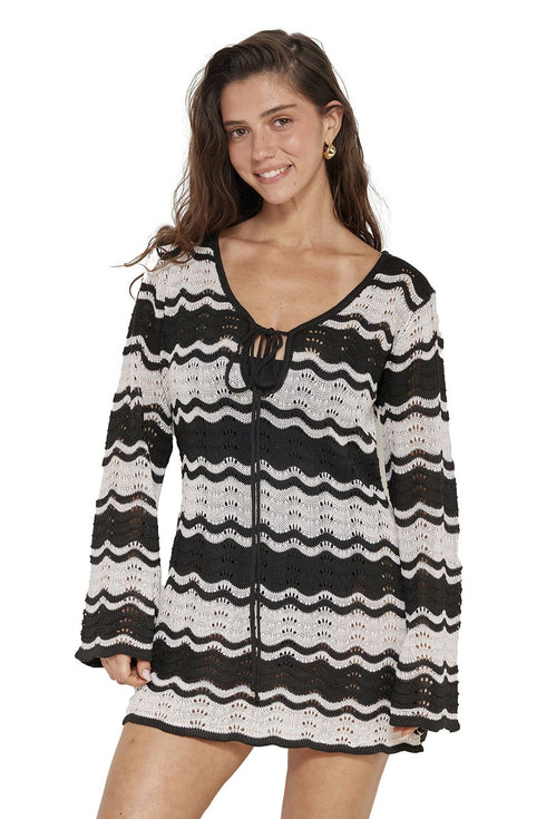 Gottex Beach Life Gali Crochet Mini Dress