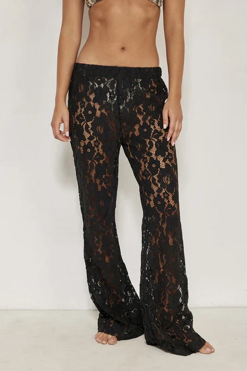 Gottex Beach Life Saint Tropez Floral Lace Pants
