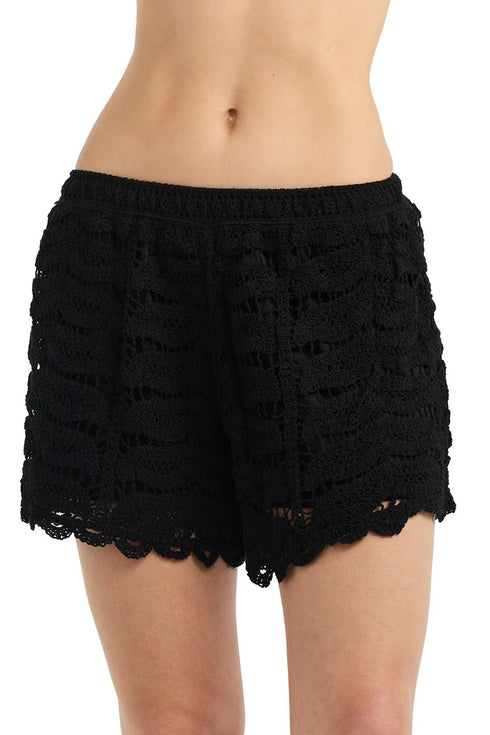 Gottex Beach Life Taylor Crochet Beach Shorts