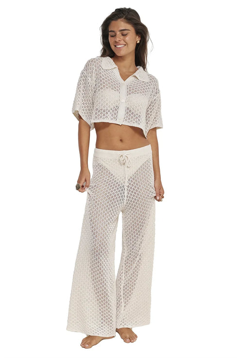 Gottex Beach Life Anna Two Crochet Beach Pants
