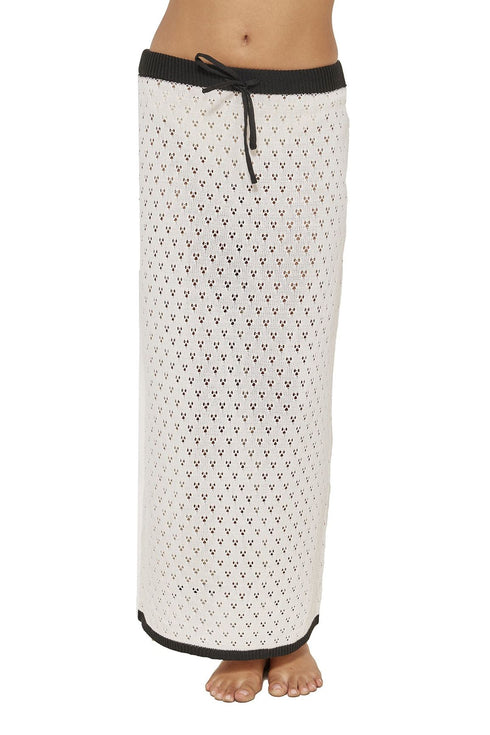 Gottex Beach Life Miches Crochet Skirt Cover-Up Set