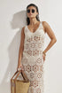Gottex Beach Life Charlie Lace Scoop Neck Maxi Dress