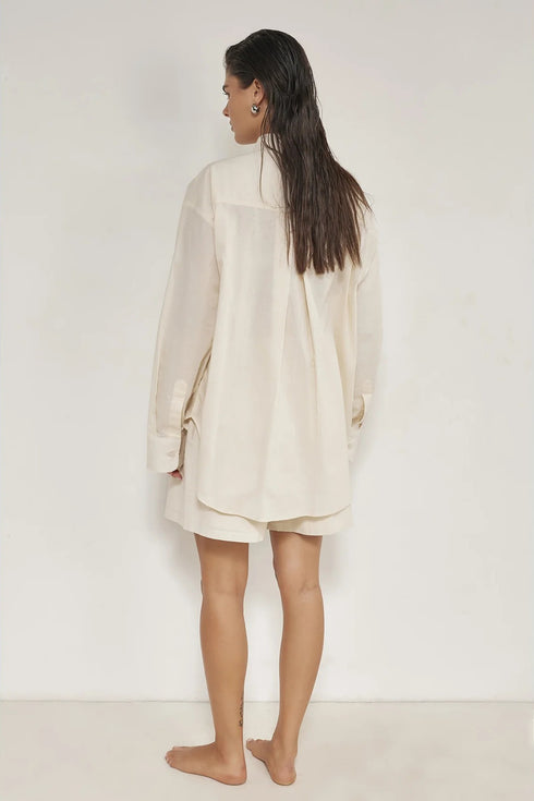 Gottex Beach Life Harper Oversized Button Down Top