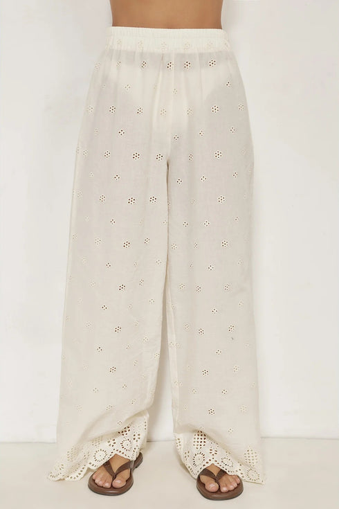 Gottex Beach Life Giselle Guipure Lace Pant