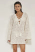 Gottex Beach Life Giselle Guipure Lace Mini Dress