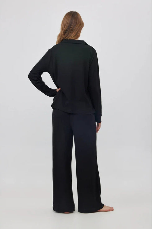 Gottex Beach Life Sandy Days Button Up Loungewear Top