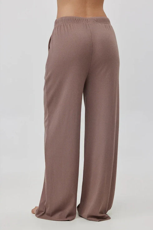 Gottex Beach Life Sandy Days Loungewear Wide Leg Bottoms