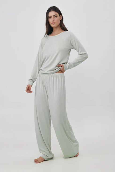 Gottex Beach Life Daydream Pointelle Loungewear Top