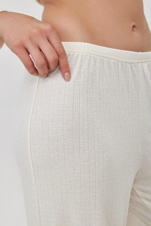 Gottex Beach Life Daydream Pointelle Loungewear Bottoms