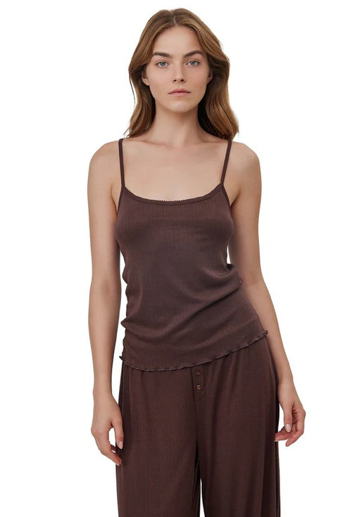 Gottex Beach Life Daydream Pointelle Loungewear Tank Top