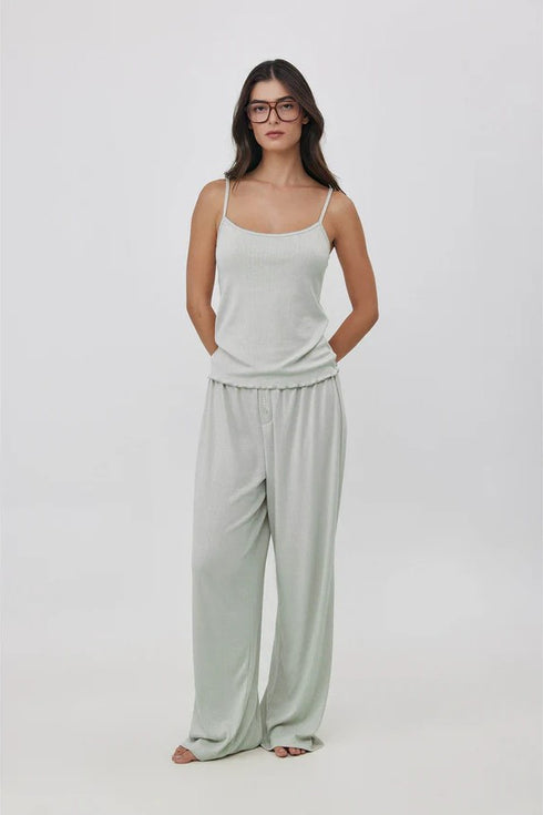 Gottex Beach Life Daydream Pointelle Loungewear Tank Top