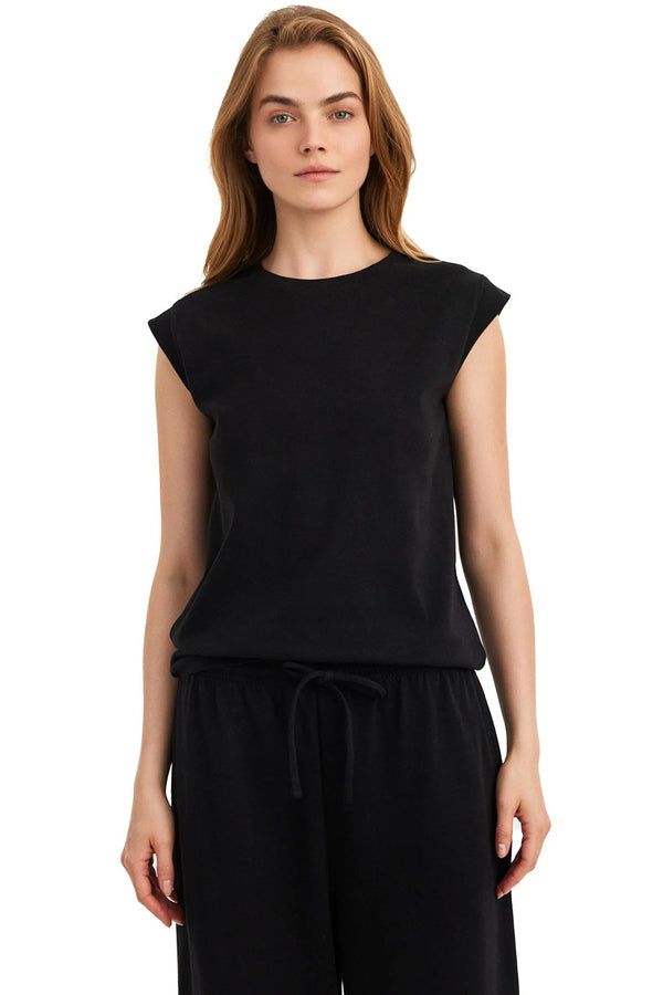 Gottex Beach Life Summer Lounge Cotton Sleeveless Top