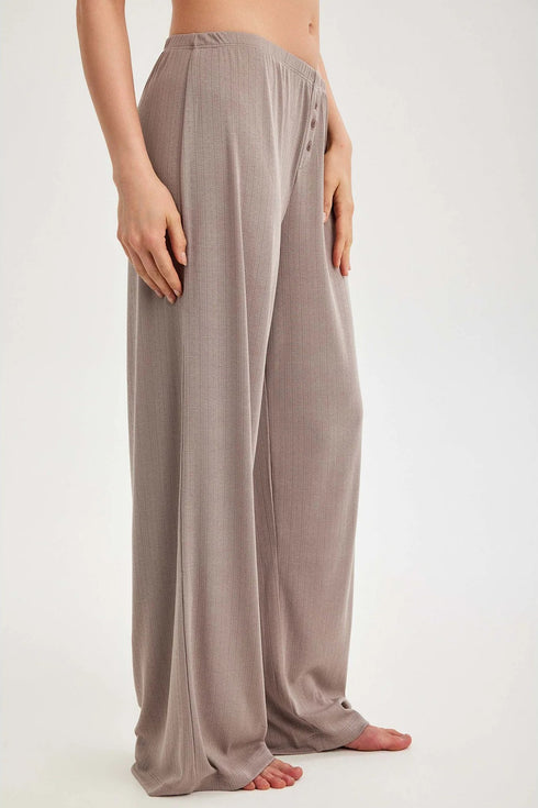 Gottex Beach Life Summer Lounge Pointelle Wide Leg Pant