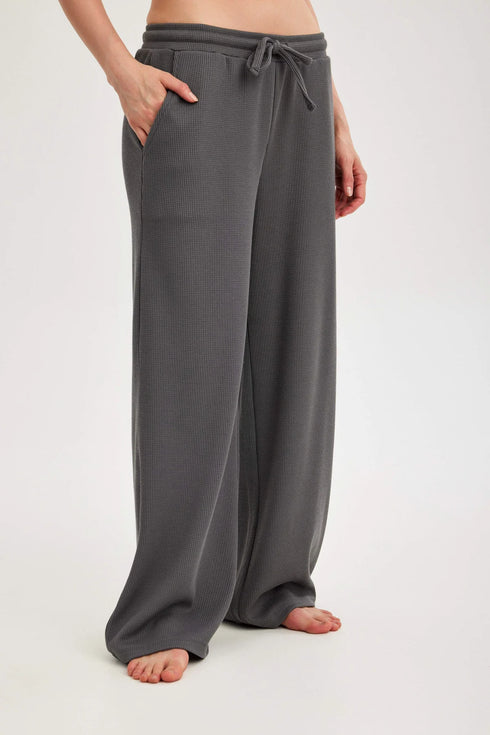 Gottex Beach Life Summer Lounge Waffle Wide Leg Pant