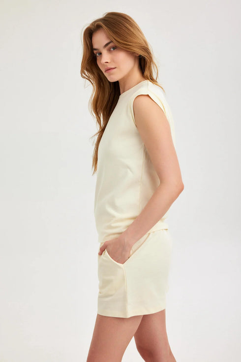 Gottex Beach Life Summer Lounge Cotton Sleeveless Top