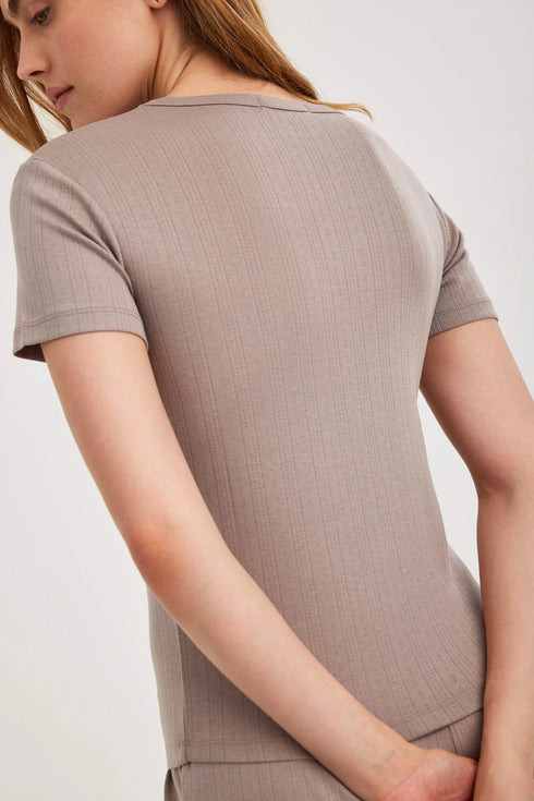 Gottex Beach Life Summer Lounge Pointelle T-Shirt