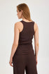 Gottex Beach Life Summer Lounge Ribbed Racerback Tank Top