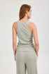 Gottex Beach Life Summer Lounge Ribbed Racerback Tank Top