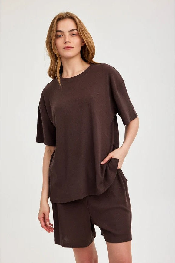 Gottex Beach Life Summer Lounge Ribbed T Shirt