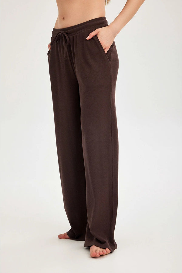 Gottex Beach Life Summer Lounge Ribbed Wide Leg Pant