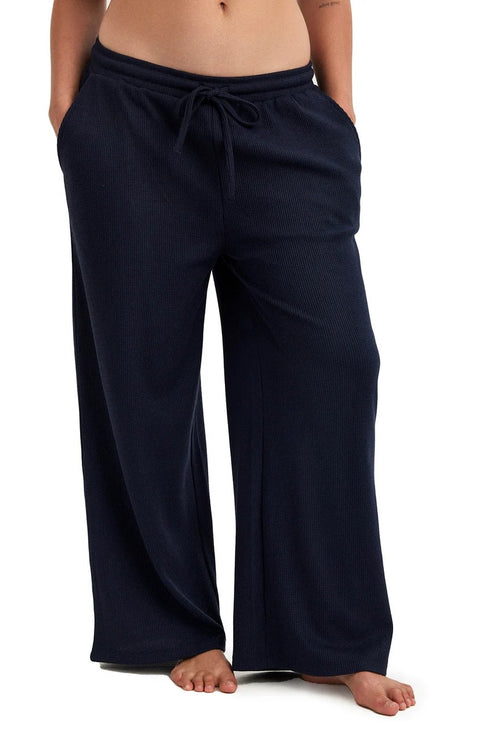 Gottex Beach Life Summer Lounge Waffle Wide Leg Pant