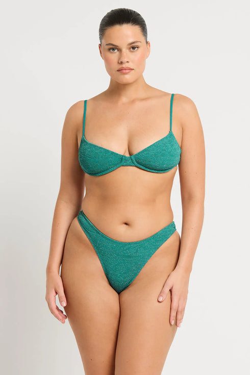 Bond-Eye Lurex Christy Brief Bottom