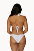 PQ Swim White Sand Beaded Brynn Halter