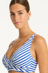 Sea Level Amalfi Cross Front Multifit Bikini Top