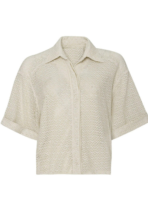 PQ Swim Biscotti Blake Button Top