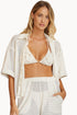 PQ Swim Biscotti Blake Button Top