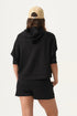 PQ Swim Black Travel Hoodie