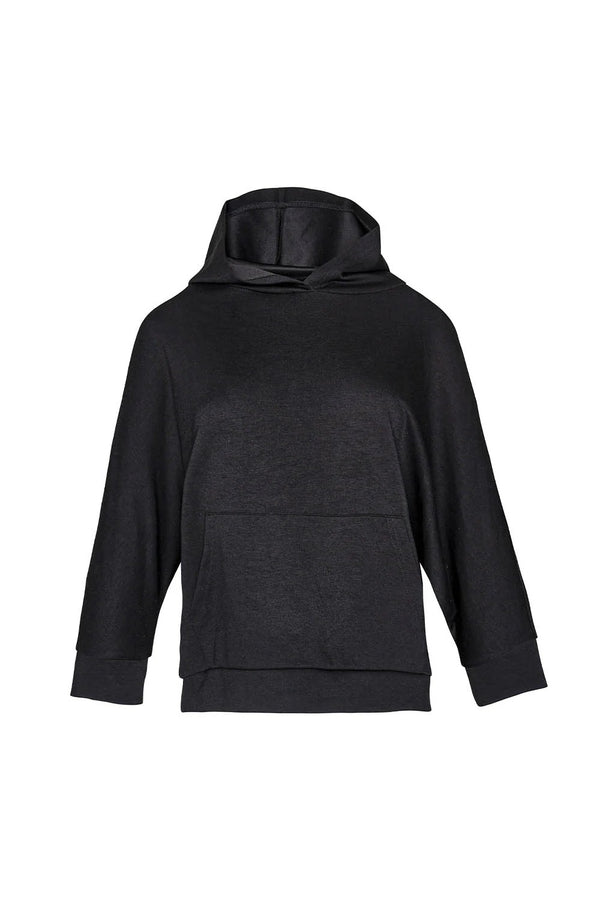 PQ Swim Black Travel Hoodie