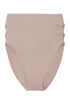 Natori Bliss Bare Cotton High Cut Brief 3-pack