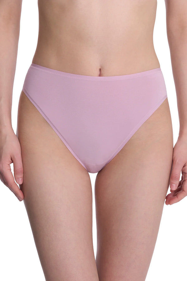 Natori Bliss Bare Cotton High Cut Brief