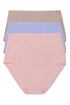 Natori Bliss Bare Cotton High Waist Brief 3-pack