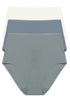 Natori Bliss Bare Cotton High Waist Brief 3-pack