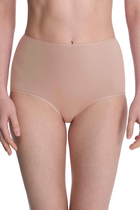 Natori Bliss Bare Cotton High Waist Brief 3-pack
