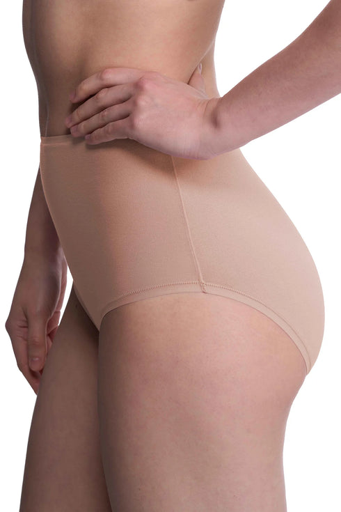 Natori Bliss Bare Cotton High Waist Brief