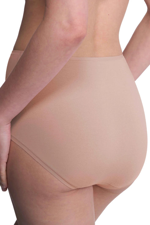 Natori Bliss Bare Cotton High Waist Brief