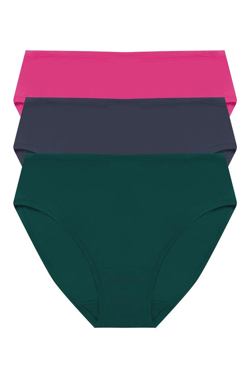 Natori Bliss Bare Cotton Hipster 3-pack