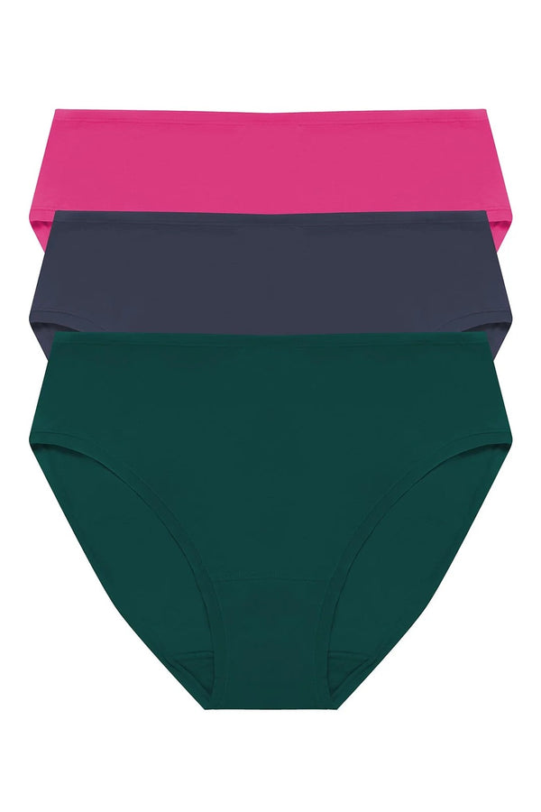 Natori Bliss Bare Cotton Hipster 3-pack