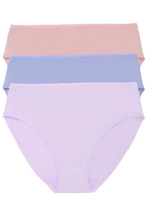 Natori Bliss Bare Cotton Hipster 3-pack