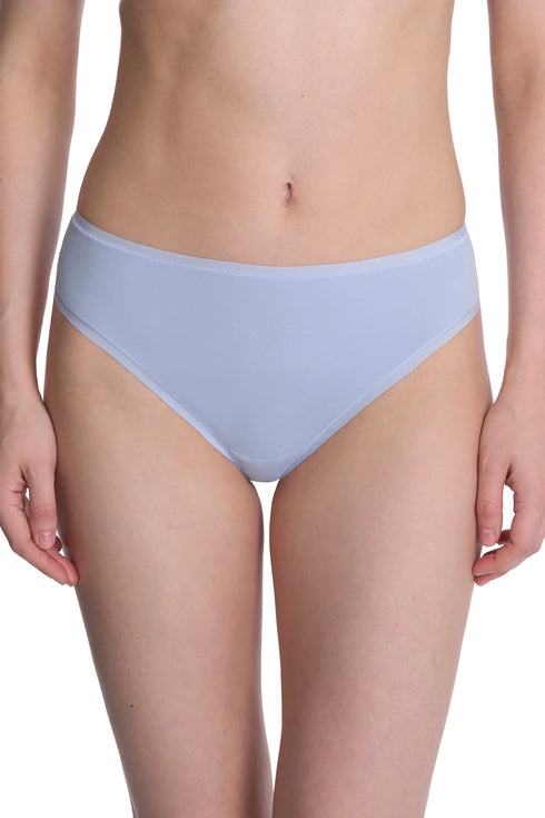 Natori Bliss Bare Cotton Thong 3-pack