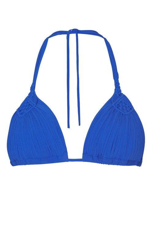 PQ Swim Blueberry Mila Triangle Top