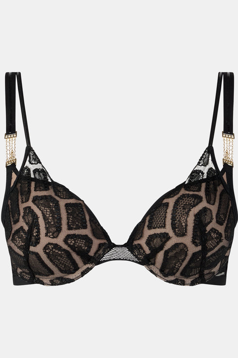 Chantelle Reptilia Lace Push-up Bra