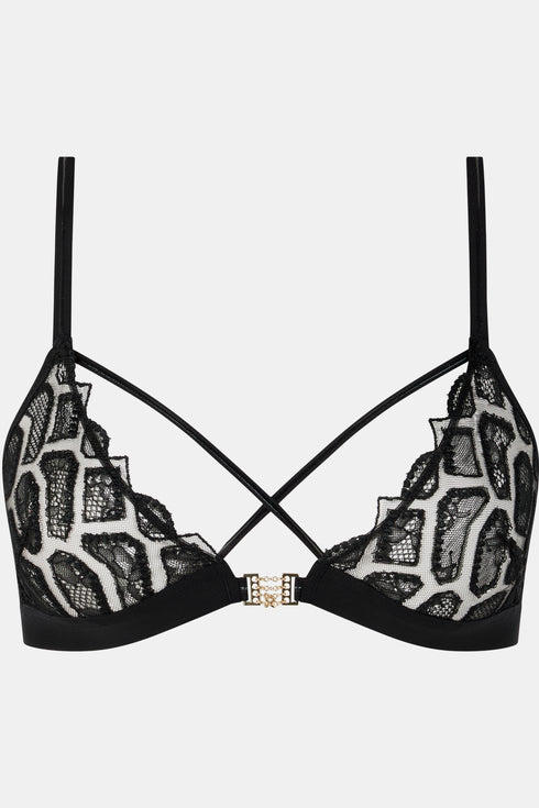 Chantelle Reptilia Lace Wireless Bralette