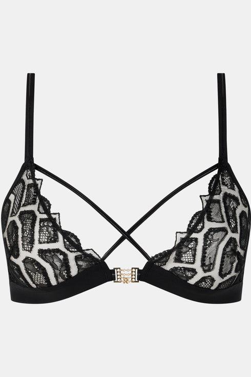 Chantelle Reptilia Lace Wireless Bralette