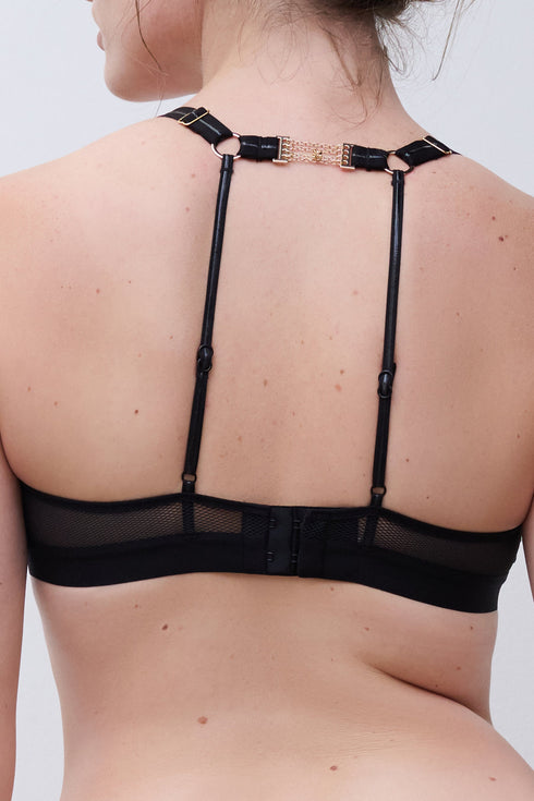 Chantelle Reptilia Lace Wireless Bralette