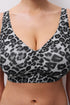 Chantelle Softstretch Power Plunge Wirefree Bra Print